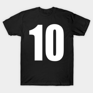 Superstar number 10 T-Shirt